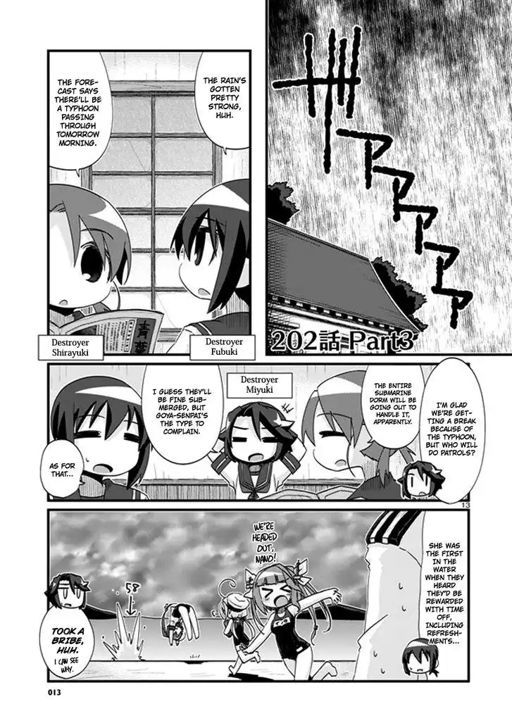 Kantai Collection - Kankore - 4-koma Comic - Fubuki, Ganbarimasu! Chapter 202 13